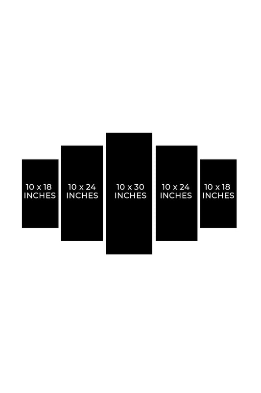 OPG Split Art – 5 Pcs Medium Size | Free Delivery PK enamels-online