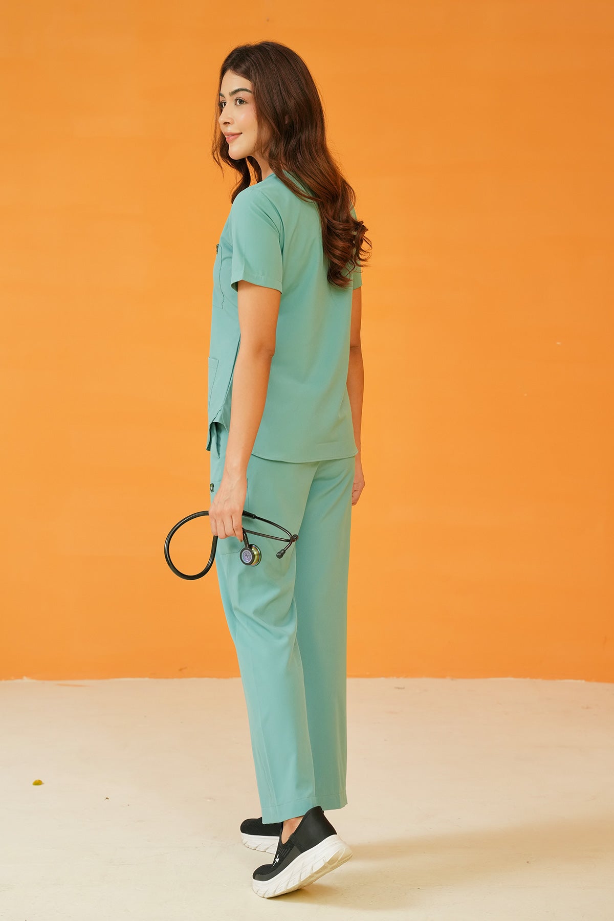 Velora Bell Bottom - Sea Green - Women enamels-online