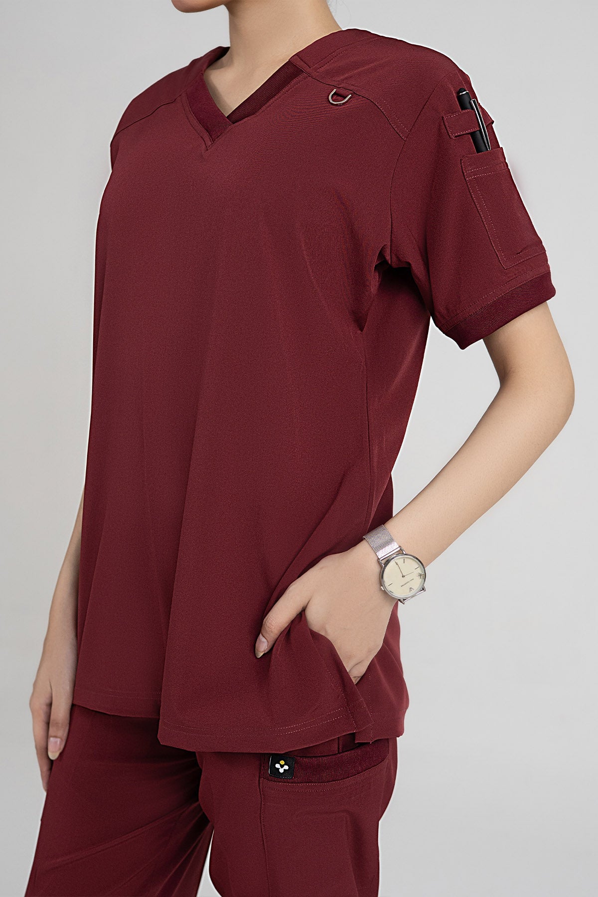 Velora Burgundy - Women enamels-online