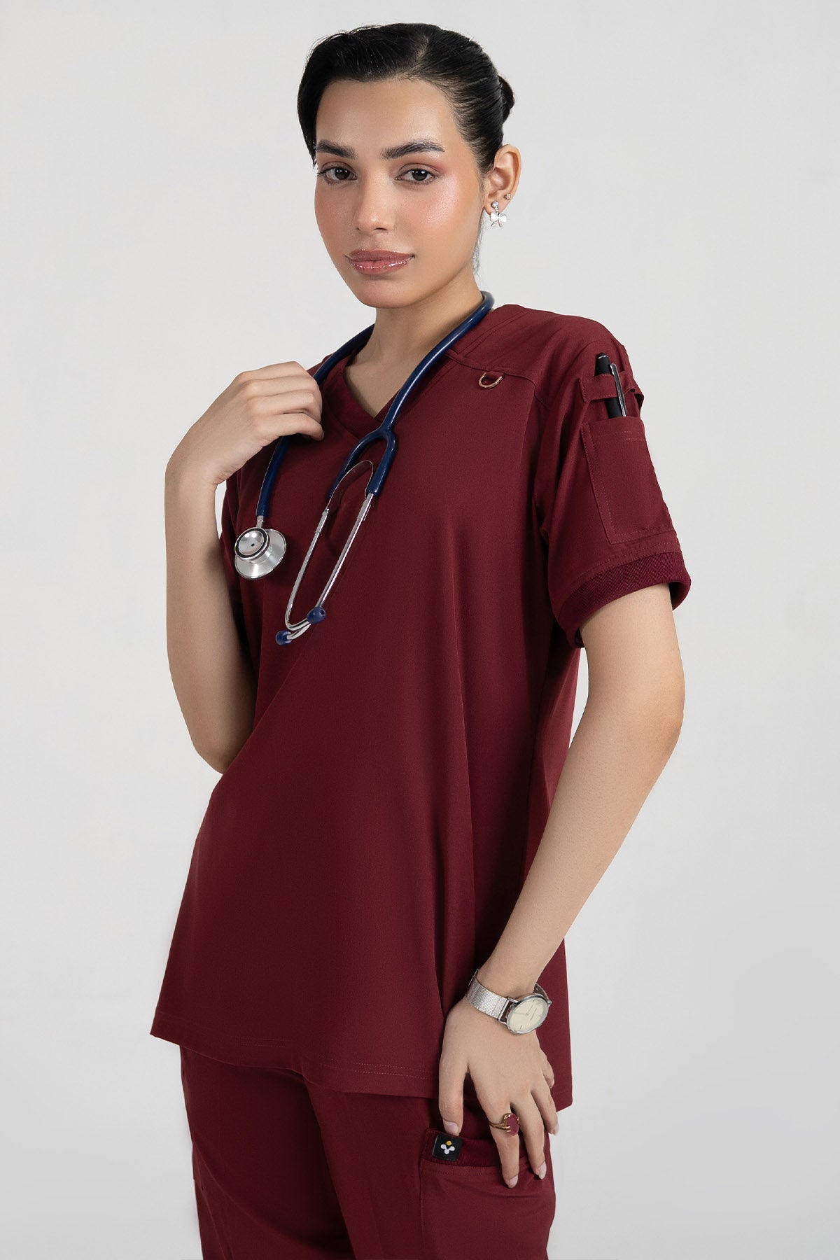 Velora Burgundy - Women enamels-online
