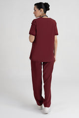 Velora Burgundy - Women enamels-online