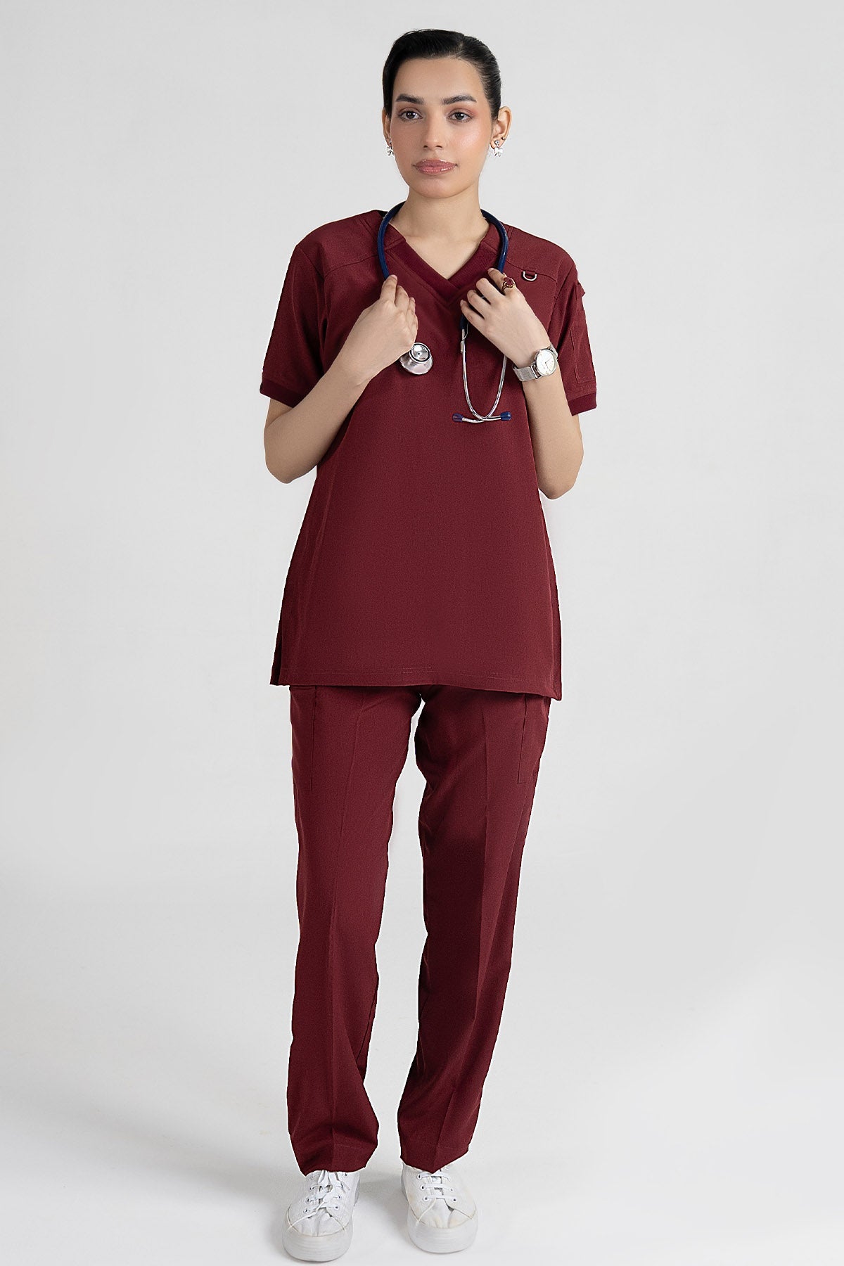 Velora Burgundy - Women enamels-online