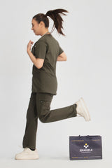 FlexFit - Olive Green Women enamels-online