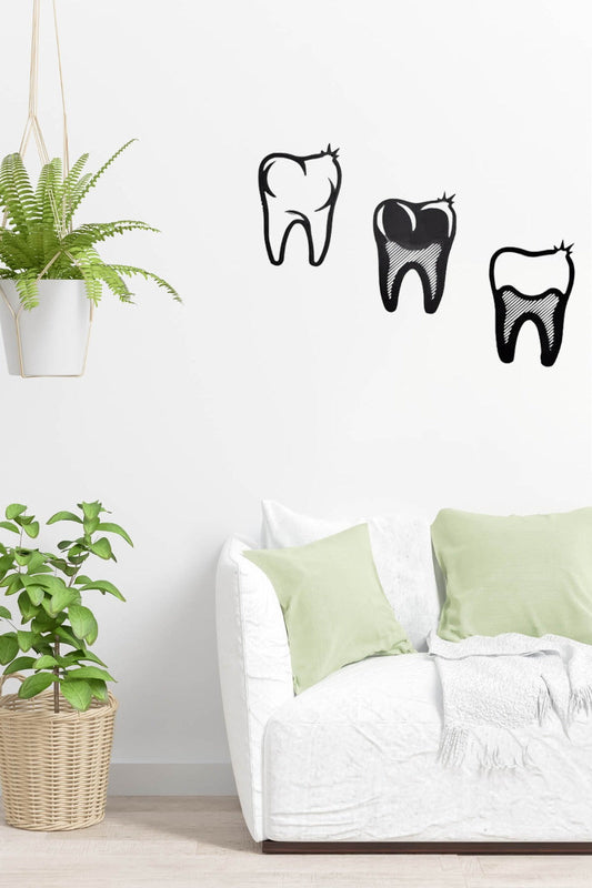 3 pcs Molar Tooth enamels-online