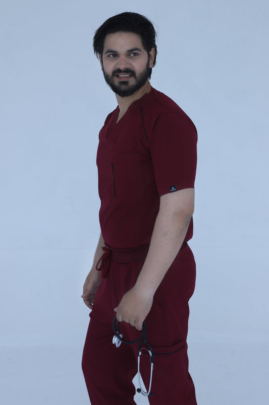 Sprinter Joggers burgundy - Men enamels-online