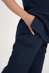 Velora Navy - Women enamels-online