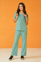Velora Bell Bottom - Sea Green - Women enamels-online