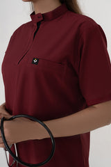 Velora Summit Burgundy - Women enamels-online