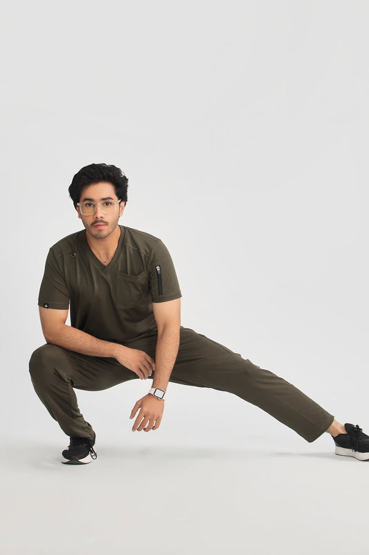 FlexFit - Olive Green Men enamels-online