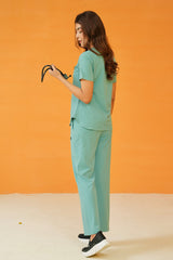 Velora Bell Bottom - Sea Green - Women enamels-online