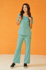 Velora Bell Bottom - Sea Green - Women enamels-online