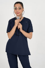 Velora Navy - Women enamels-online