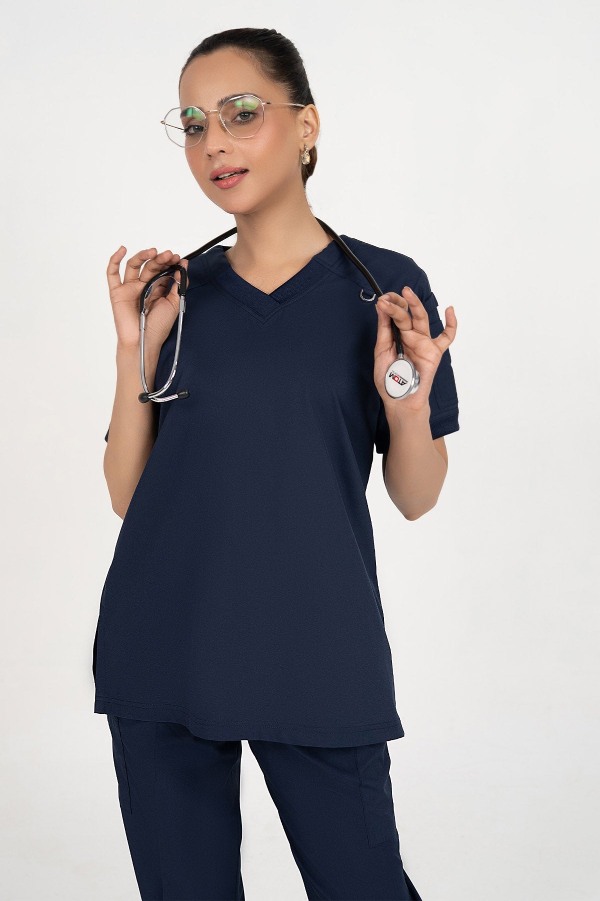 Velora Navy - Women enamels-online