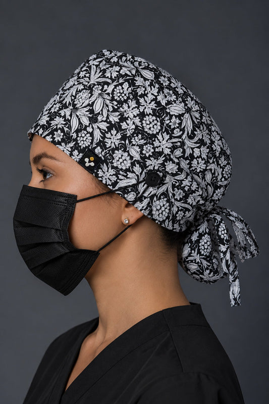 Classic Bloom | BunFit™ Surgical Cap enamels-online