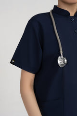 Velora Long Skirt - Navy enamels-online