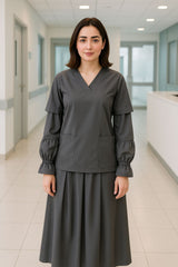 Long Skirt Scrubs enamels-online