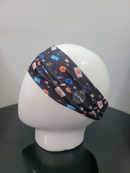 HeadBand - Black - enamels-online