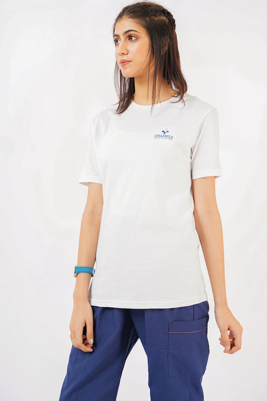 White Tees-Half-Unisex