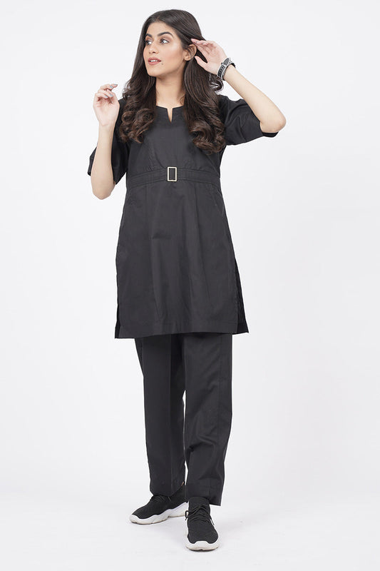 BLACK PEPLUM - SUITING enamels-online