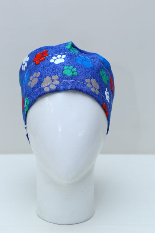 Petal Paws Cap-Scrub Caps for Women