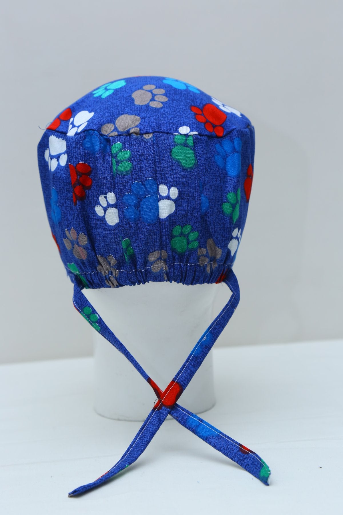 Petal Paws Cap-Scrub Caps for Women