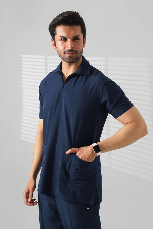 Sprinter Navy Collar - Men