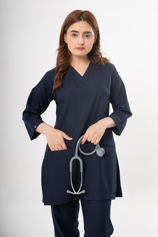 Crown Navy  -  Women enamels-online