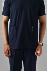 Sprinter Navy Collar - Men