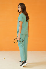 Velora Bell Bottom - Sea Green - Women enamels-online