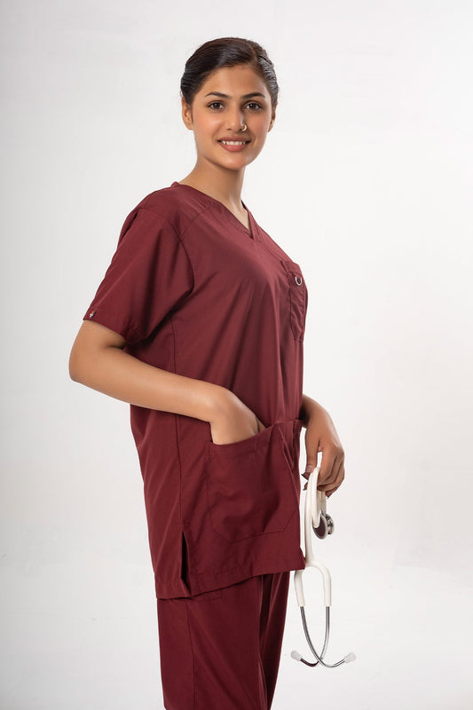 Crown Burgundy - Unisex / Women enamels-online