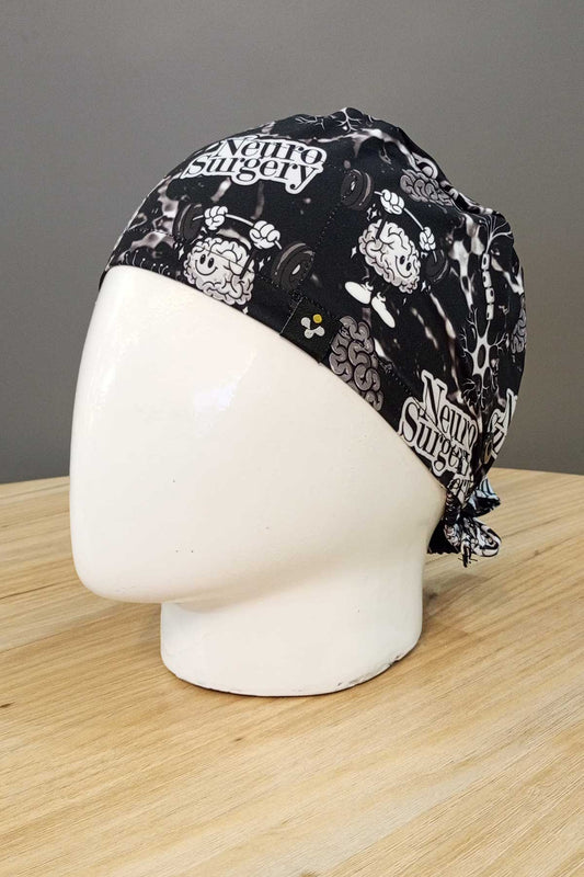 Neuro Surgery - BlacknWhite - Sprinter Cap enamels-online