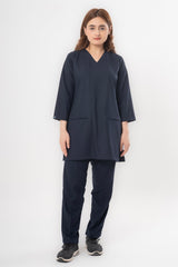 Crown Navy  -  Women enamels-online