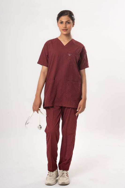 Crown Burgundy - Unisex / Women enamels-online