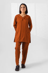 Sprinter Rust women's medical scrubs by Enamels