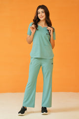 Velora Bell Bottom - Sea Green - Women enamels-online