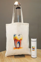 Molar Tote bag (one side) + Molar bottle