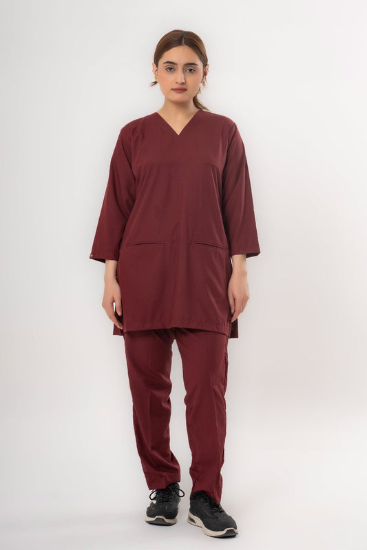 Crown Burgundy  -  Women enamels-online