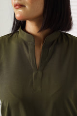 Sprinter Olive Green Mandarin - Women