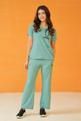 Velora Bell Bottom - Sea Green - Women enamels-online