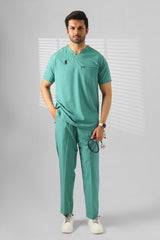 Sprinter Sea Green men's medical scrubs by Enamels
