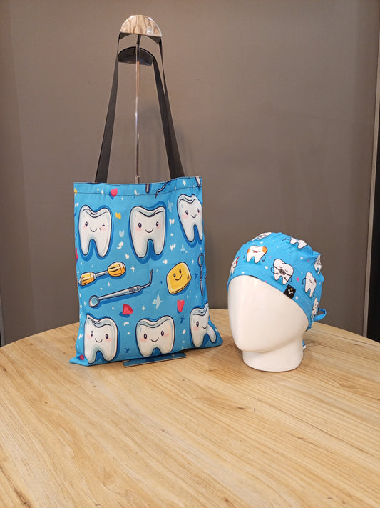 Molar Tote bag (one side) + Molar bottle