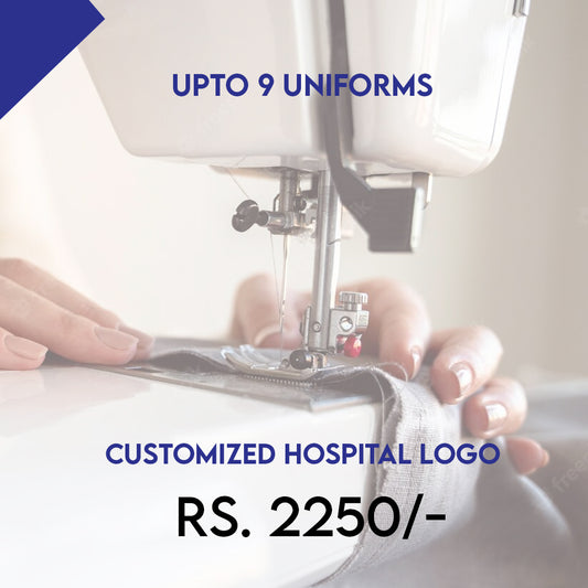 Logo Embroidery (Upto 9 Uniforms)-Custom Embroidered Scrubs